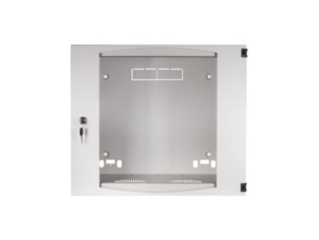 LogiLink Coffret mural, une pièce, 9 U, gris clair
