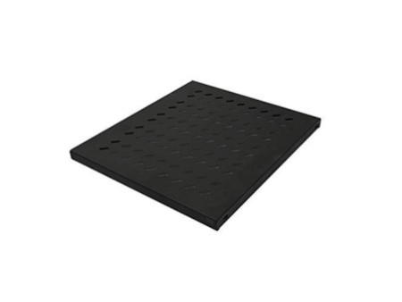 LogiLink Etagère 19', 1 U, montage fixe, (P)900 mm, noir
