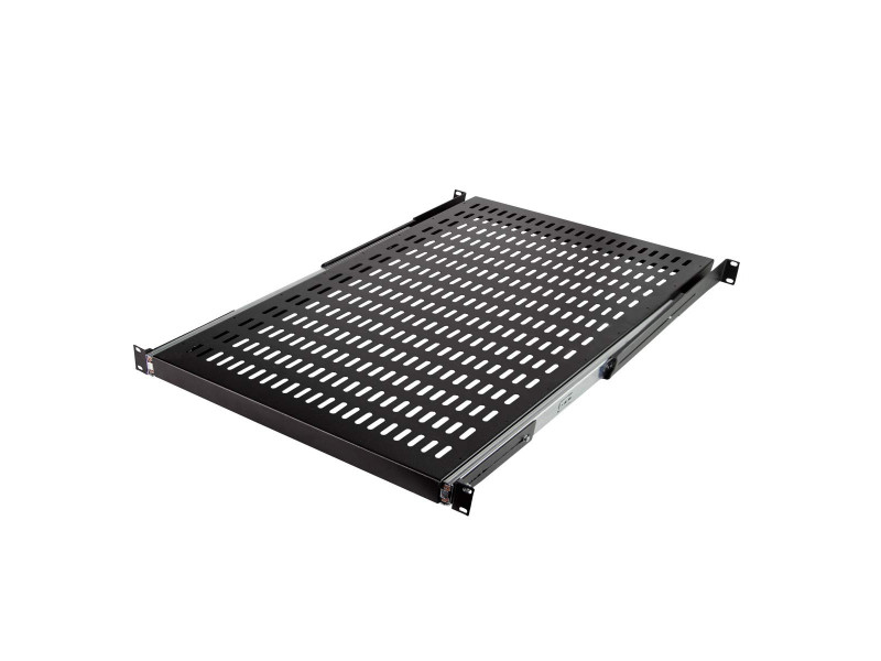 LogiLink Etagère 19', 1 U, téléscopique, (P)800 mm