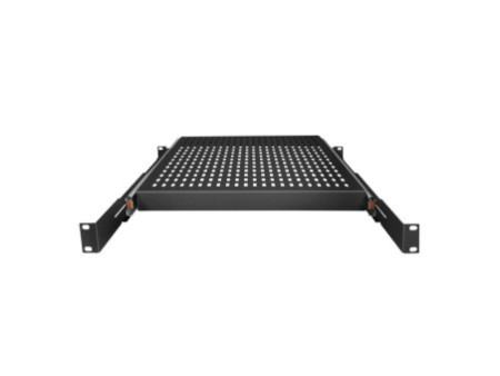 LogiLink Etagère 19', 1 U, téléscopique, (P)800 mm