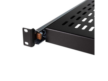 LogiLink Etagère 19', 1 U, téléscopique, (P)800 mm
