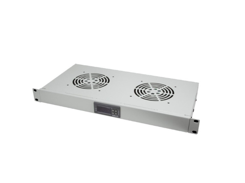 LogiLink Unité de ventilation 19', 1 U, 2 x 120 m