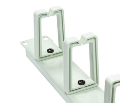 LogiLink Panneau de gestion de câbles 19', 1 U, 5 anneaux en