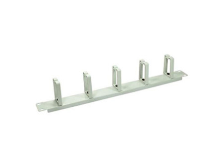 LogiLink Panneau de gestion de câbles 19', 1 U, 5 anneaux en