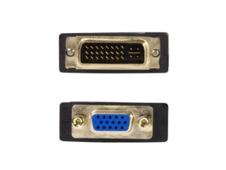 Logilink Adaptateur DVI mâle 24+5 pôles-VGA femelle 15 pôles