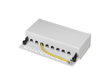 LogiLink Panneau de brassage de bureau, Cat.6A, 8 ports,