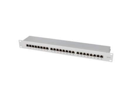 LogiLink Panneau de brassage 19' Cat.6A, 24 ports, 1 U