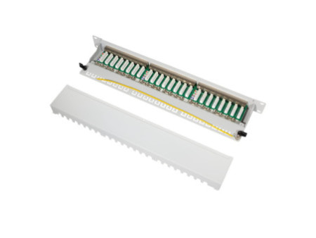 LogiLink Panneau de brassage 19' Cat.6A, 24 ports, 1 U