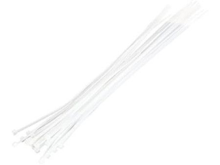 LogiLink Attache-câbles, 500 x 4,4 mm, nylon, blanc
