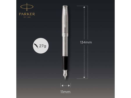 PARKER Stylo plume SONNET Acier S.T.