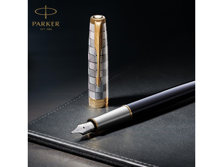 PARKER Stylo plume SONNET Acier S.T.