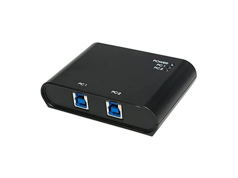 LogiLink Switch de partage USB 3.0, 2 PC sur un port USB