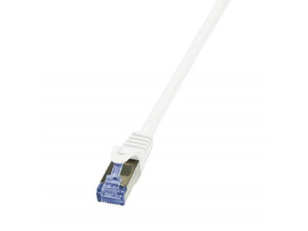 LogiLink Câble patch PrimeLine, Cat. 6A, S/FTP, 2,0 m, blanc