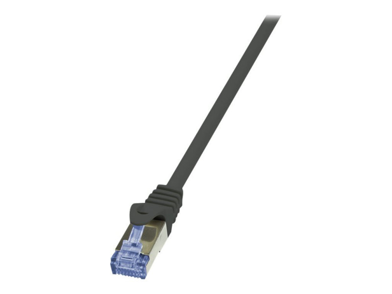 LogiLink Câble patch PrimeLine, Cat. 6A, S/FTP, 1,5 m, noir