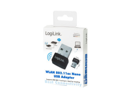 LogiLink Adaptateur WiFi Dual-Band Nano USB 2.0, 433 MBit/s
