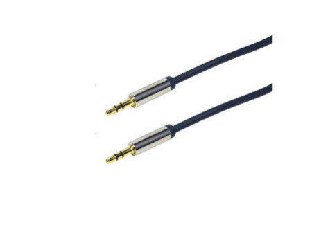 LogiLink Câble audio, 2 x jack mâle 3,5 mm, 1,5 m