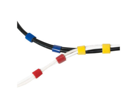 LogiLink Ruban auto-agrippant, 16 mm x 4 m, rouge