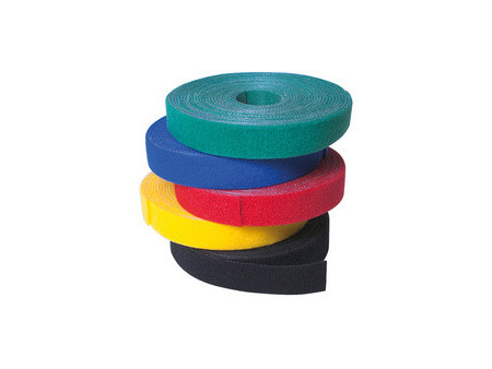 LogiLink Ruban auto-agrippant, 16 mm x 4 m, bleu