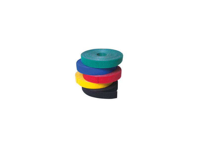 LogiLink Ruban auto-agrippant, 16 mm x 4 m, bleu