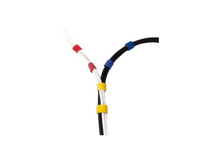 LogiLink Ruban auto-agrippant, 16 mm x 4 m, bleu