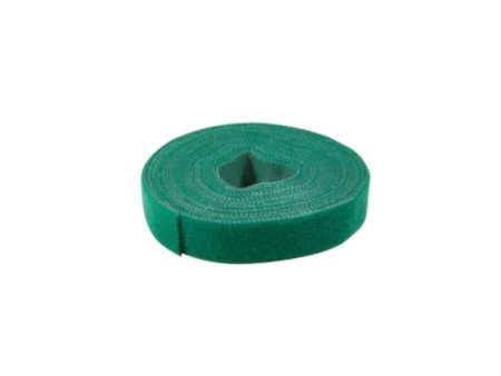 LogiLink Ruban auto-agrippant, 16 mm x 4 m, vert