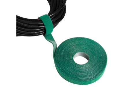 LogiLink Ruban auto-agrippant, 16 mm x 4 m, vert