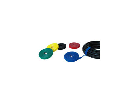 LogiLink Ruban auto-agrippant, 20 mm x 10 m, noir