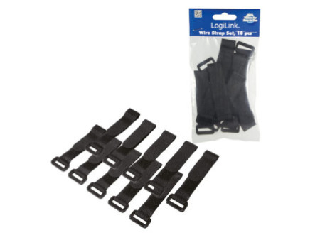 Logilink Attache-câbles auto-agrippante, 150 x 20 mm