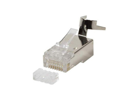 LogiLink Connecteur RJ45 mâle, Cat. 6A / Cat. 8.1A, blindé