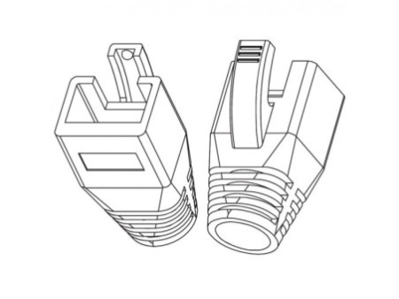 LogiLink Douille anti-pli pour connecteur RJ45,