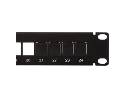 LogiLink Couvercle de protection pour module Keystone, noir