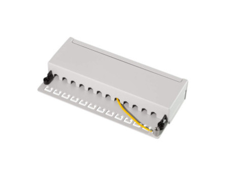 LogiLink Panneau de brassage de bureau Cat.6, blindé,