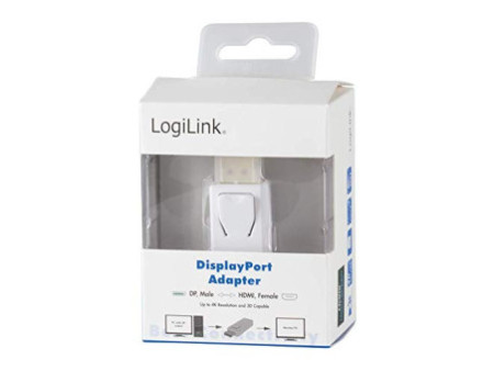 LogiLink Adaptateur DisplayPort 4K vers HDMI