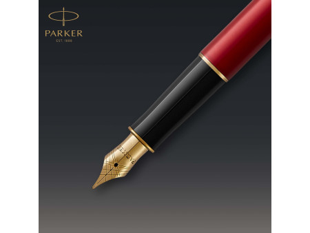 PARKER Stylo plume SONNET Rouge Intense G.T.