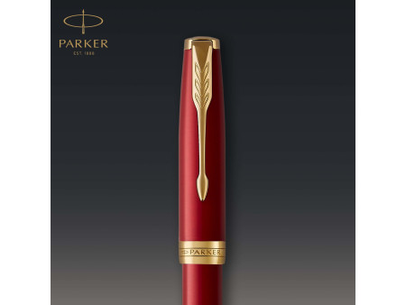 PARKER Stylo plume SONNET Rouge Intense G.T.