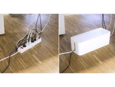 LogiLink Boîte à câble 'big size', couleur: blanc