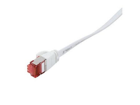 LogiLink Câble patch plat U/FTP, Cat.6A, 2,0 m, noir