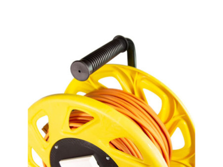LogiLink Tambour à câble pour réseau, Cat. 6A, S/FTP, 500MHz