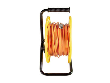 LogiLink Enrouleur de câble réseau, cat. 6A avec câble cat.7