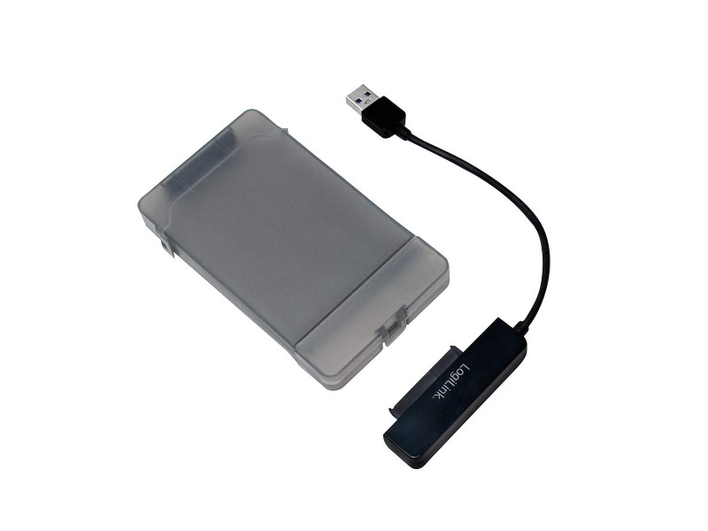 LogiLink USB 3.0 - adaptateur SATA avec pochette de