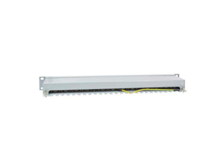 LogiLink panneau de brassage Cat.6 EconLine, 24 Ports, gris