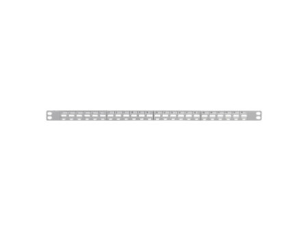 LogiLink panneau de brassage modulaire.6A, 24 ports, gris