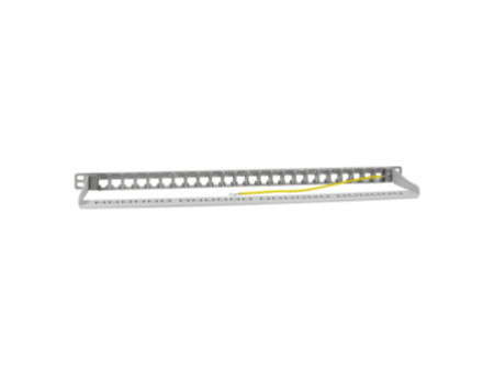 LogiLink panneau de brassage modulaire.6A, 24 ports, gris