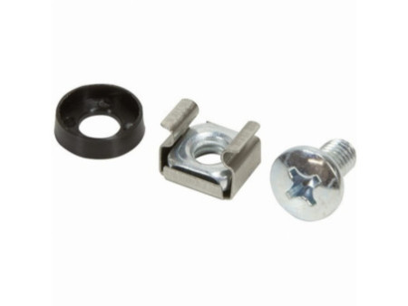 LogiLink Jeu de vis M6 pour composants 19', 50 pièces