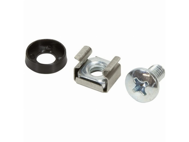 LogiLink Jeu de vis M6 pour composants 19', 50 pièces