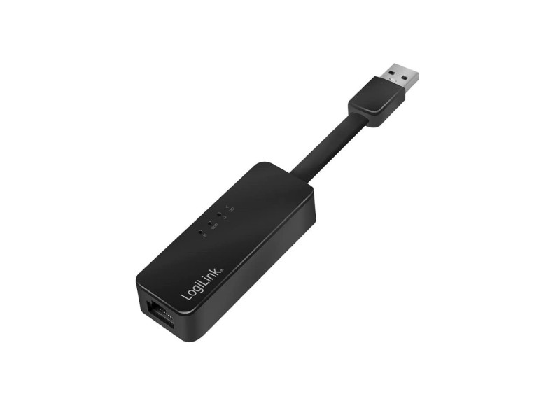 LogiLink Adaptateur USB 3.0 vers Gigabit Ethernet, noir