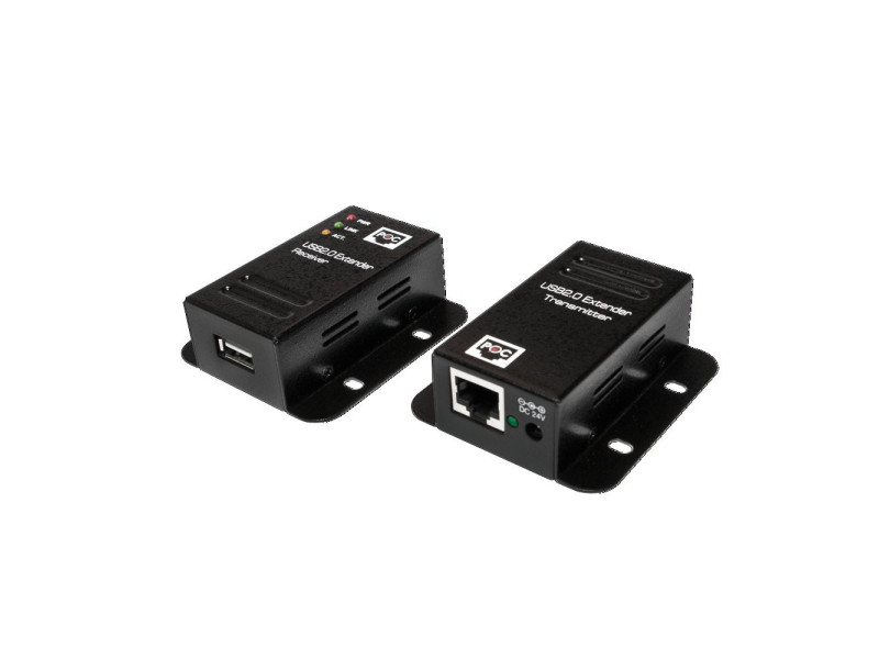Logilink Set extenseur USB 2.0, avec 1port USB Hub, PoE