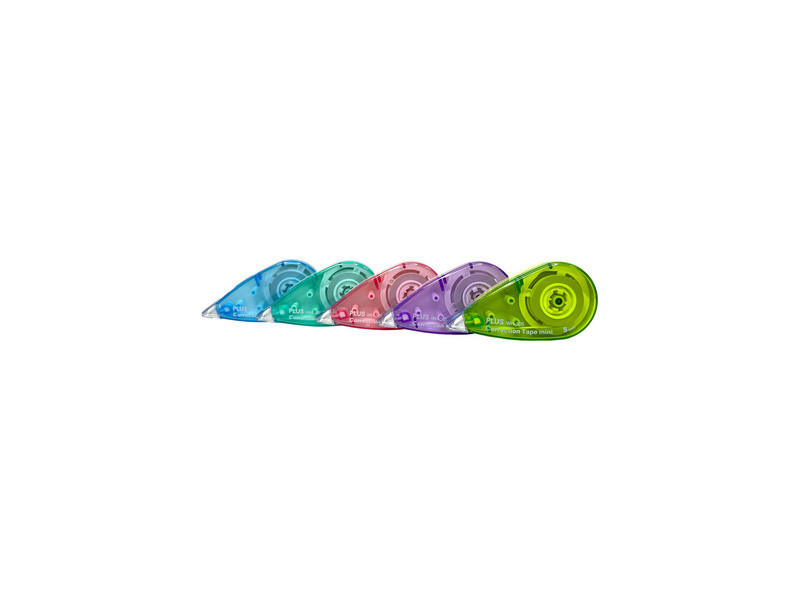 PLUS JAPAN Rouleau correcteur Mini Pastell, 5 mm x 6 m