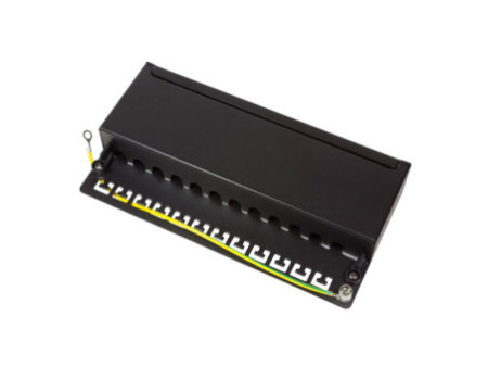 LogiLink panneau de brassage Patch Panel cat. 6A, 12-Ports,