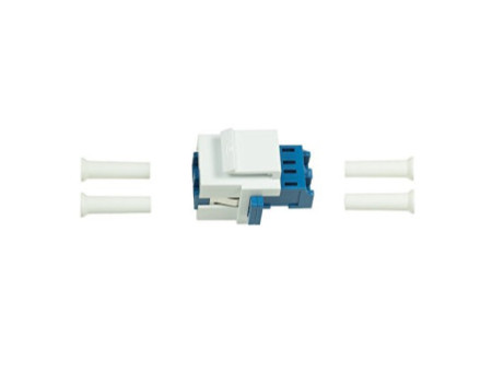 LogiLink Fiche femelle à fibres optiques, 2x LC-Duplex